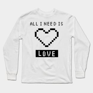 All I Need is Love - white Long Sleeve T-Shirt